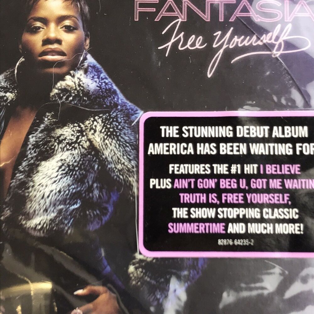 Fantasia Free Yourself CD Album R&B Soul Debut Platinum Grammy Nominated